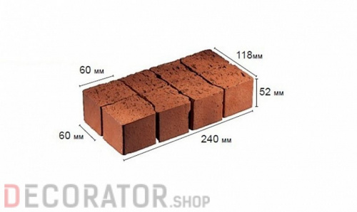 Тротуарная клинкерная мозаика Feldhaus Klinker M403 gala flamea, 240*118*52 мм в Курске