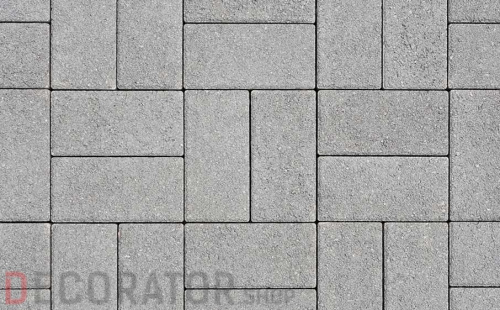 Плитка тротуарная ВЫБОР ЛА-Линия 2П.10, Гранит серый, 200*100*100 мм в Курске