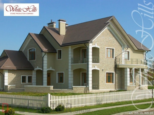 Декоративный кирпич White Hills Бремен брик 305-10 в Курске