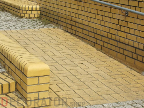 Тротуарная клинкерная брусчатка Penter Markisch, 200x100x52 мм в Курске