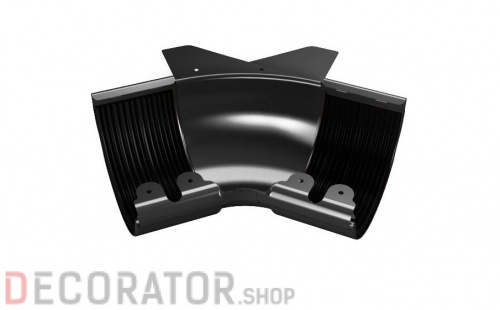 Внутренний угол регулируемый GALECO 105-135 градусов сталь графит RAL 7015 D 152 мм в Курске