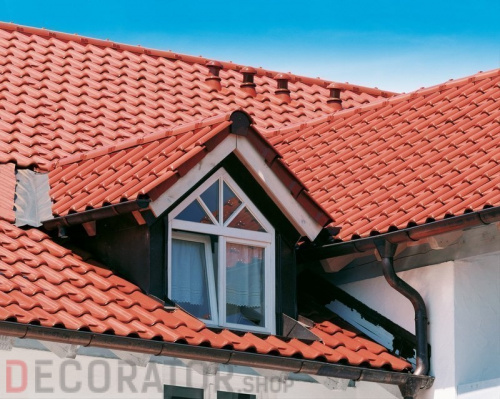 Керамические фигурки CREATON Петух (Firstgokel)  высота 45 см цвет красный глазурь в Курске