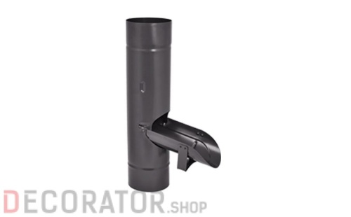 Водосборник AQUASYSTEM PURAL MATT серый RR23 D 90 мм в Курске