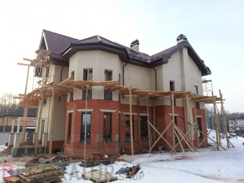 Керамическая черепица рядовая ERLUS Forma мароон, глянцевый ангоб в Курске