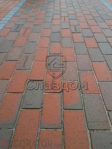 Тротуарная клинкерная брусчатка Керамейя БрукКерам Магма Диабаз, 200*100*45 мм в Курске