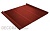Фальцевая кровля Grand Line Profi с ребрами жесткости Velur 20 RAL 8004 терракота (кликфальц)