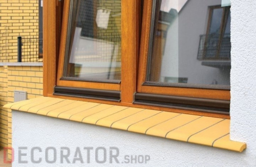 Клинкерный подоконник KING KLINKER пустынная роза (10), 200*120*15 мм в Курске