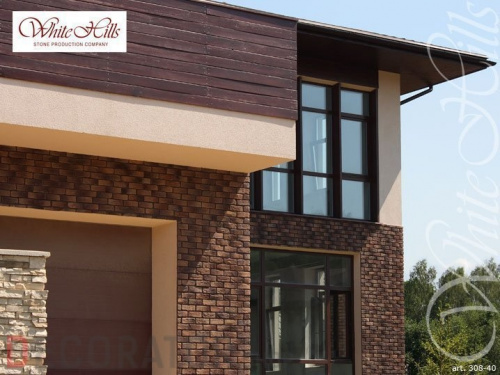 Декоративный кирпич White Hills Бремен брик 308-40 в Курске