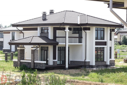 Тройник AQUASYSTEM покрытие PURAL темно-коричневый RR32 D 90 мм в Курске