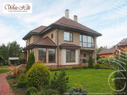 Декоративный кирпич White Hills Брюгге брик 315-20 в Курске