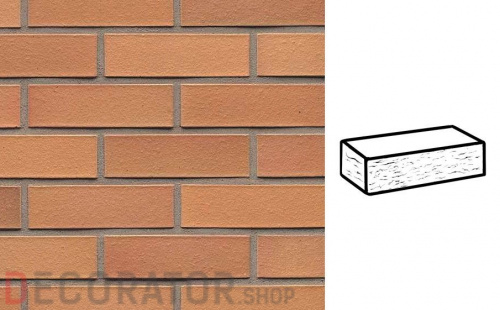 Кирпич клинкерный пустотелый Muhr 06 Hellbraun-bunt рустик, 240*90*40 мм в Курске