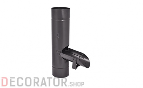 Водосборник AQUASYSTEM PURAL MATT серый RR23 D 100 мм в Курске