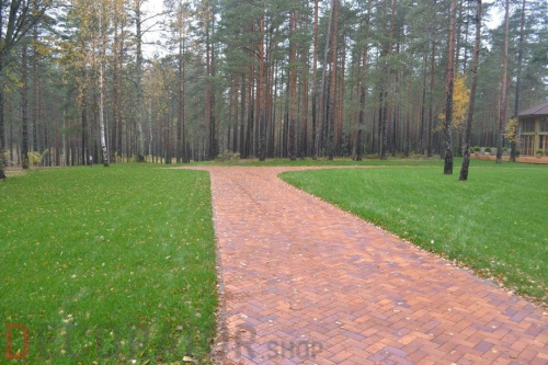Тротуарная клинкерная брусчатка ABC Herbstlaub-geflammt, 200x100x45 мм в Курске