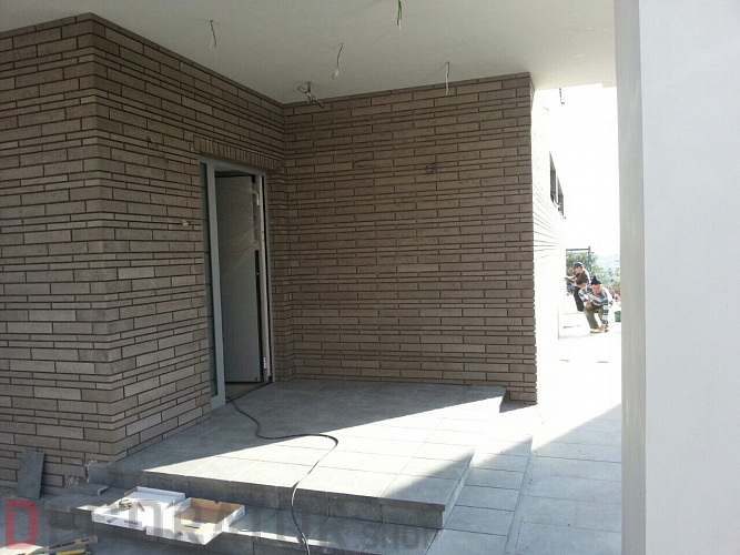 Клинкерная плитка Stroeher Zeitlos 237 austerrauch рельефная, 400*71*14 мм