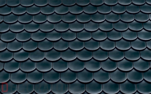 Керамическая рядовая черепица BRAAS Опал королевский серый глазурь в Курске