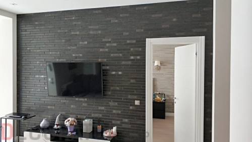 Клинкерная плитка Stroeher Riegel 50 456 schwarz-blau шероховатая, 490*40*14 мм в Курске