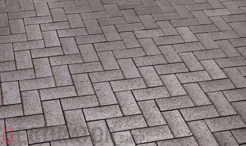 Тротуарная клинкерная брусчатка Feldhaus Klinker P609 umbra ferrum 200x100x45мм в Курске