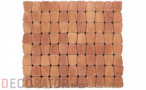 Плитка тротуарная BRAER Классико круговая Color Mix Рассвет, 73*110*115*60 мм в Курске