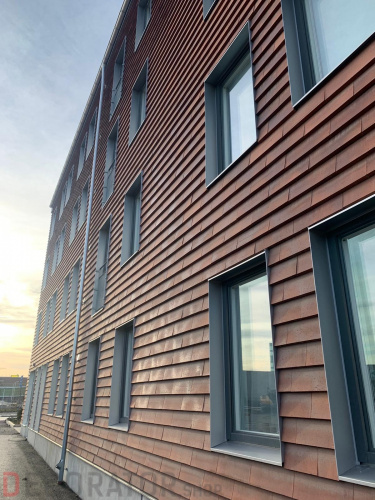 SKIN Terra Corten, фасадный, кровельный материал ручное производство в Курске