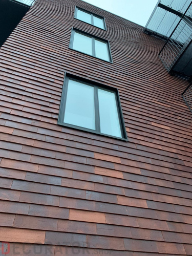 SKIN Terra Corten, фасадный, кровельный материал ручное производство в Курске