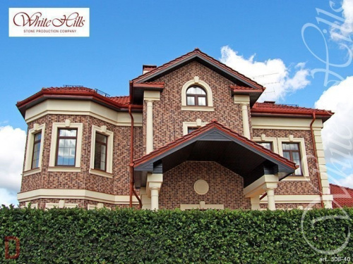 Декоративный кирпич White Hills Бремен брик 308-40 в Курске