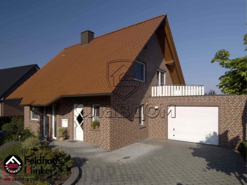 Кирпич клинкерный пустотелый Feldhaus Klinker К335 carmesi antic mana, 240*115*71 мм в Курске