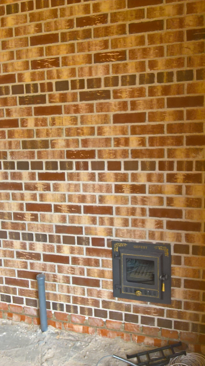 Укладка клинкера и камня в интерьере