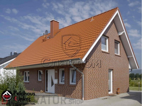 Клинкерная плитка ручной формовки Feldhaus Klinker R400 carmesi liso, 240*71*14 мм в Курске