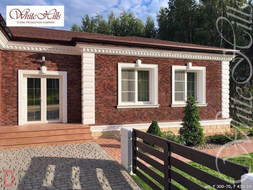 Искусственный камень для навесных вентилируемых фасадов White Hills Шеффилд F435-10 в Курске