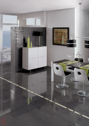 Подступенок Venatto POLISHED Nero Antracita, 1600х150x10 мм в Курске