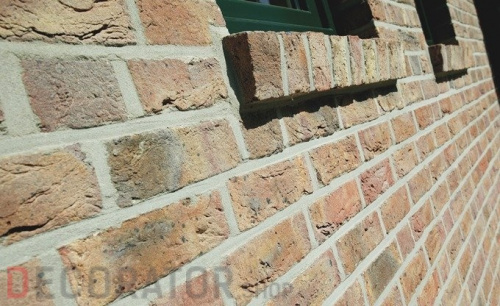 Кирпич облицовочный ручной формовки Terca Veldbrand Exterieur, 208*98*48 мм в Курске