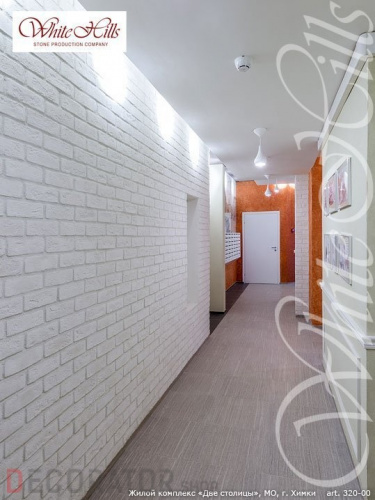 Декоративный кирпич White Hills Кельн брик 320-00 в Курске