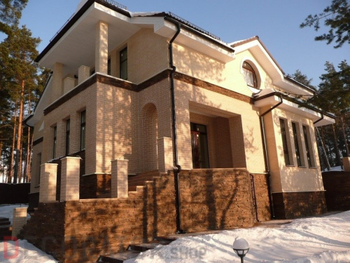 Тротуарная клинкерная брусчатка Penter Braunbunt geflammt, 200x100x52 мм в Курске