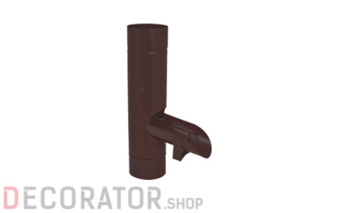 Водосборник AQUASYSTEM PURAL MATT коричневый RAL 8017 D 90 мм в Курске