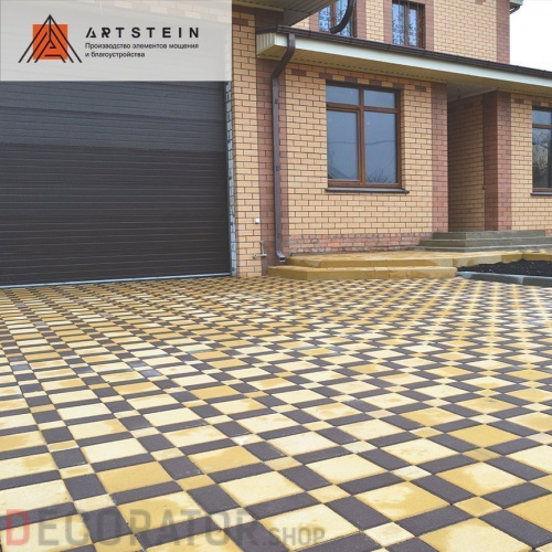 SteinRus Квадрат малый желтый бассировка в Курске