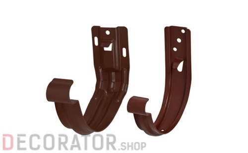 Крюк универсальный AQUASYSTEM PURAL MATT коричневый RAL 8017 D 125/90 мм в Курске