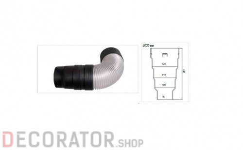 Гофрированная труба VIRTUM (MDM), d = 125 мм в Курске