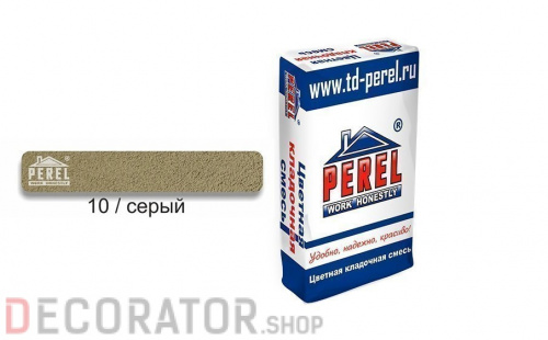 Цветной кладочный раствор PEREL SL 0010 серый, 25 кг в Курске