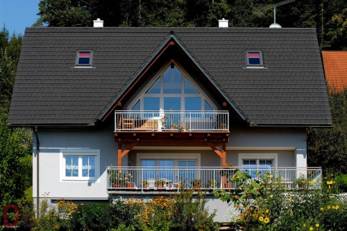 Керамическая черепица рядовая TONDACH Figaro basalt engobe в Курске