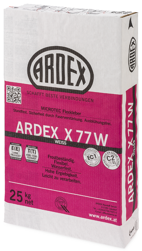 Плиточный клей ARDEX X 77 W