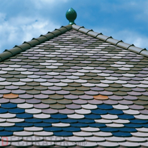 Керамические фигурки CREATON Артишок (Artischcke) высота 40 см цвет зеленый глазурь в Курске