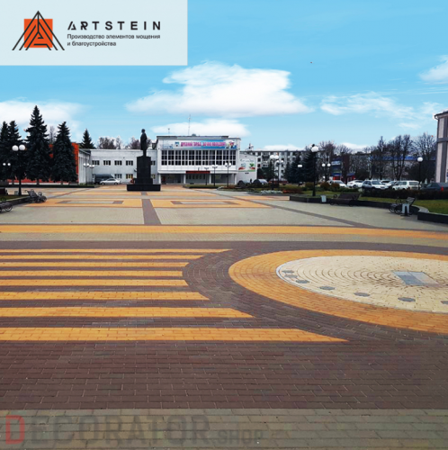 SteinRus Новый город оранжевый гладкая в Курске