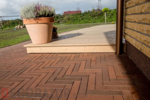 Тротуарная клинкерная брусчатка Penter Baltic Klinker Pavers Nuance, 200*100*71 мм в Курске