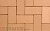 Тротуарная клинкерная брусчатка ABC Lederfarben-nuanciert, 200х100х40 мм