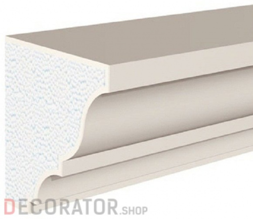 Карниз фасадный LEPNINAPLAST КВ-126/1, 2000*126*122 мм в Курске