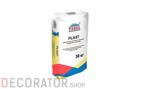 Гипсовая штукатурка PEREL Plast 0522, серая, 30 кг в Курске