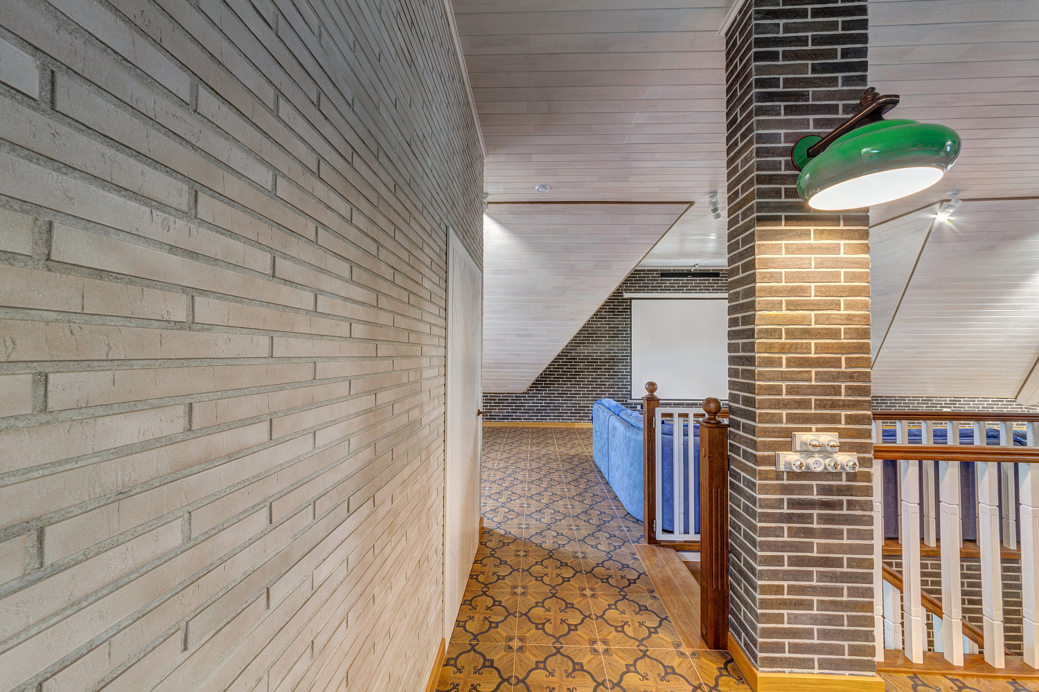 Укладка клинкера и камня в интерьере