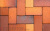 Тротуарная клинкерная брусчатка ABC Herbstlaub-geflammt, 200x100x45 мм в Курске