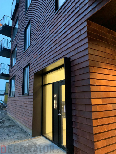SKIN Terra Corten, фасадный, кровельный материал ручное производство в Курске