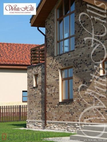 Декоративный кирпич White Hills Кельн брик 324-40 в Курске